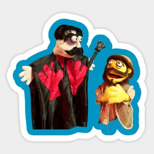 The Master And Torgo Sticker